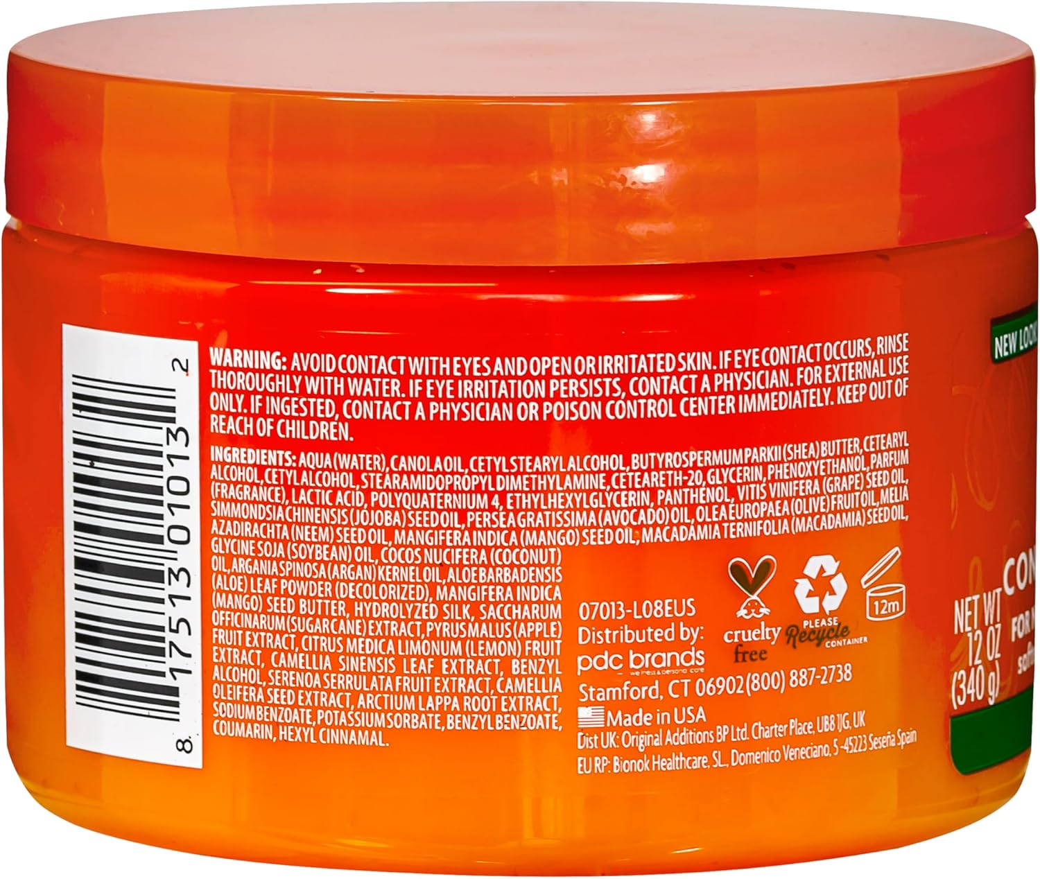 Cantu Shea Butter Leave In Conditioning Cream 340g