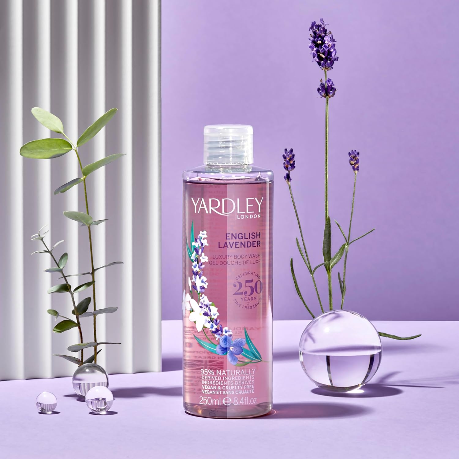 Yardley English Lavender Luxury Body Wash 250ml