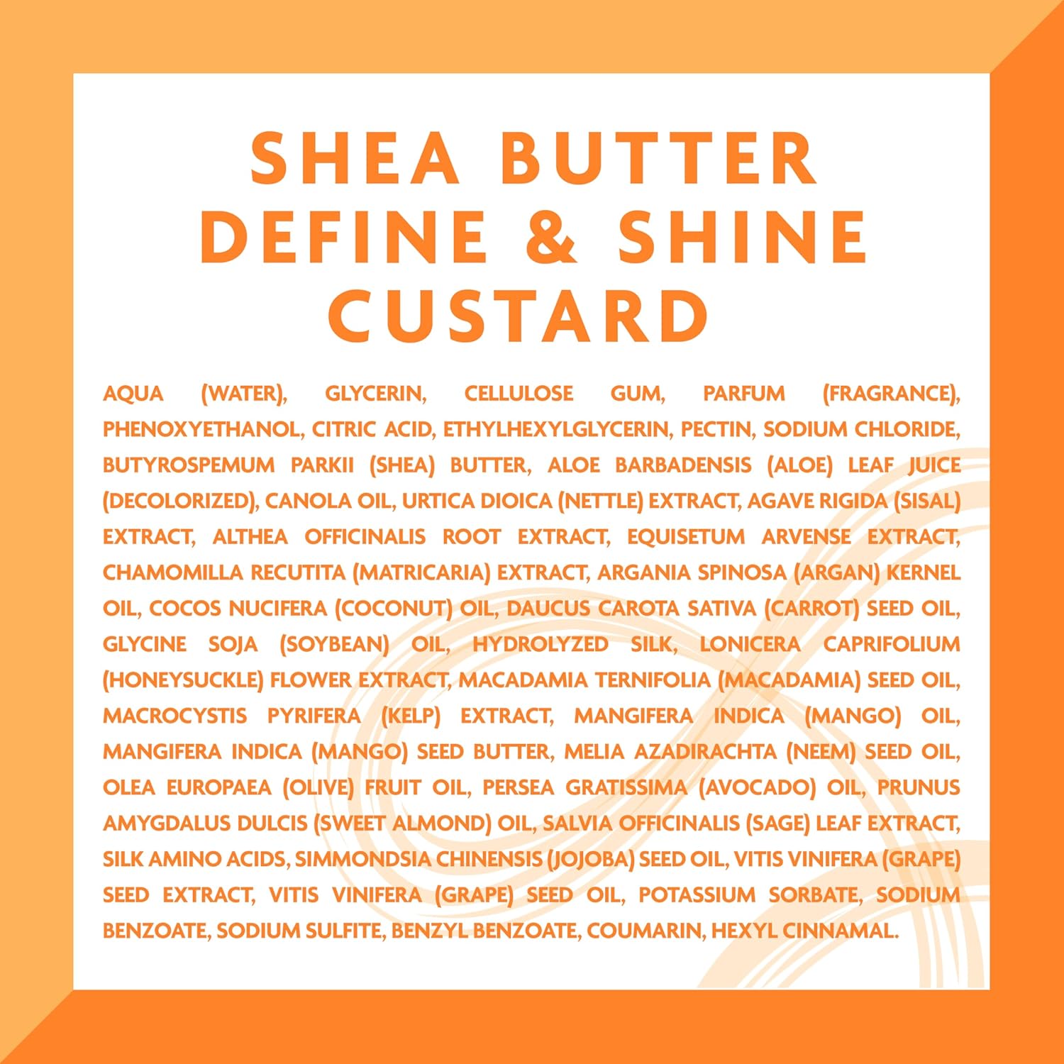 Cantu Shea Butter Define And Shine Custard 340g