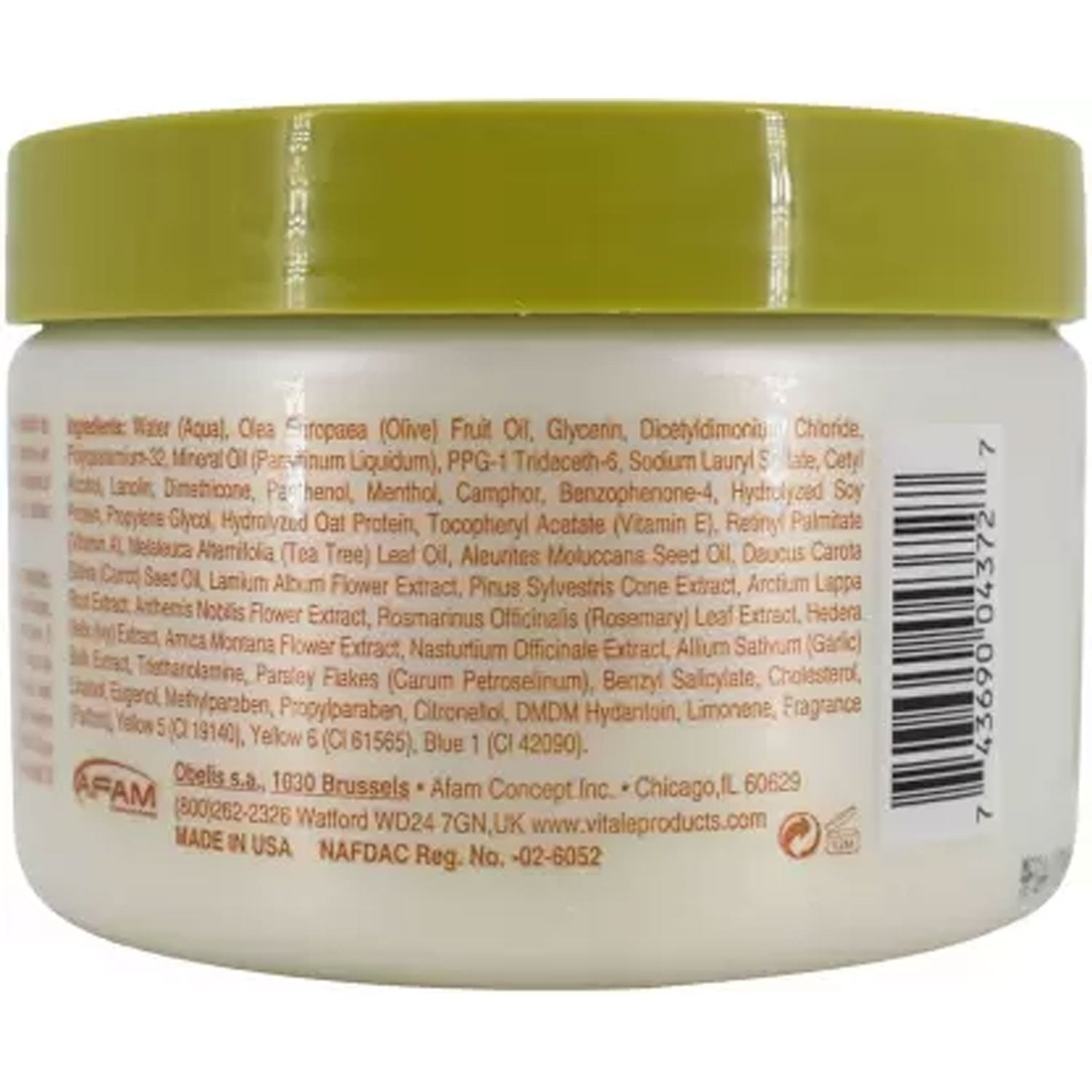 Vitale Olive Oil Hair Mayonnaise 227g