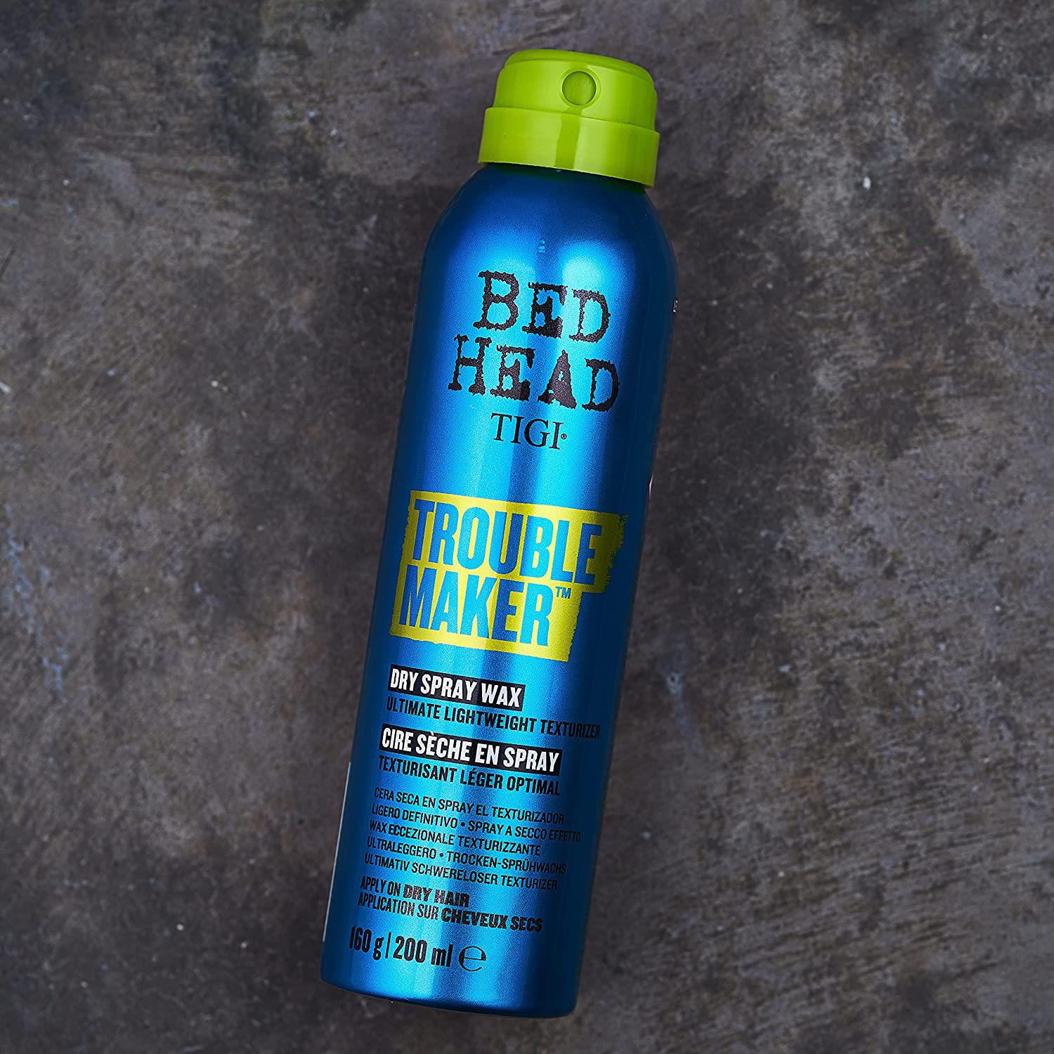 Bed Head by TIGI Trouble Maker Dry Spray Wax Texture Finishing Spray 200 ml