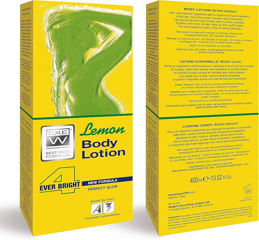 A3 Executive White Lemon 4 Ever Body Lotion 400ml