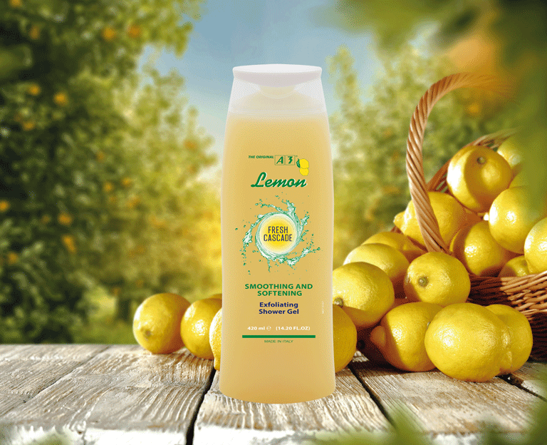 A3 Lemon Fresh Cascade Exfoliating Shower Gel 250ml / 420ml