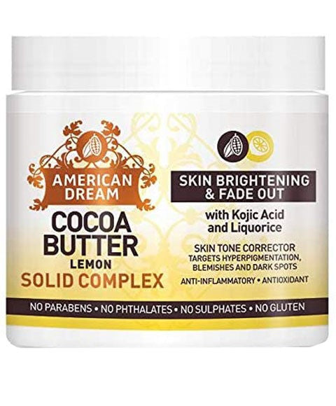 American Dream Cocoa Butter Lemon Solid Complex