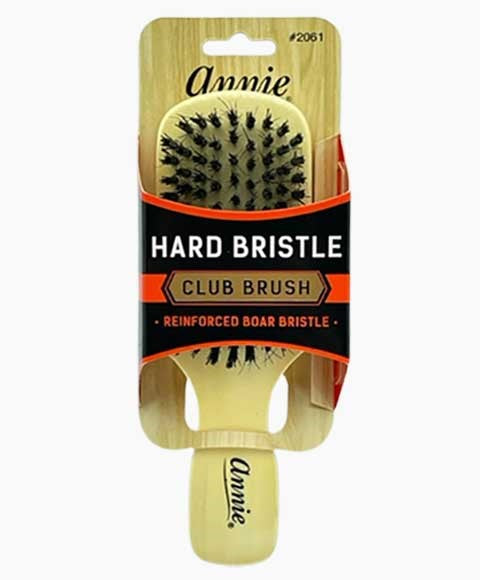 Annie  Reinforced Boar Bristle Hard Club Brush 2061