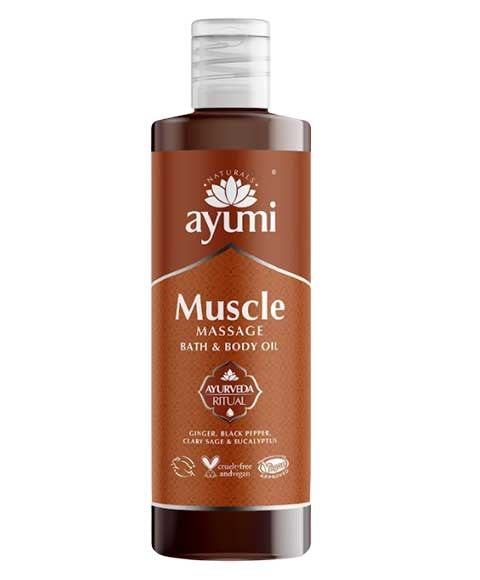 Ayumi Naturals Muscle Massage Bath And Body Oil