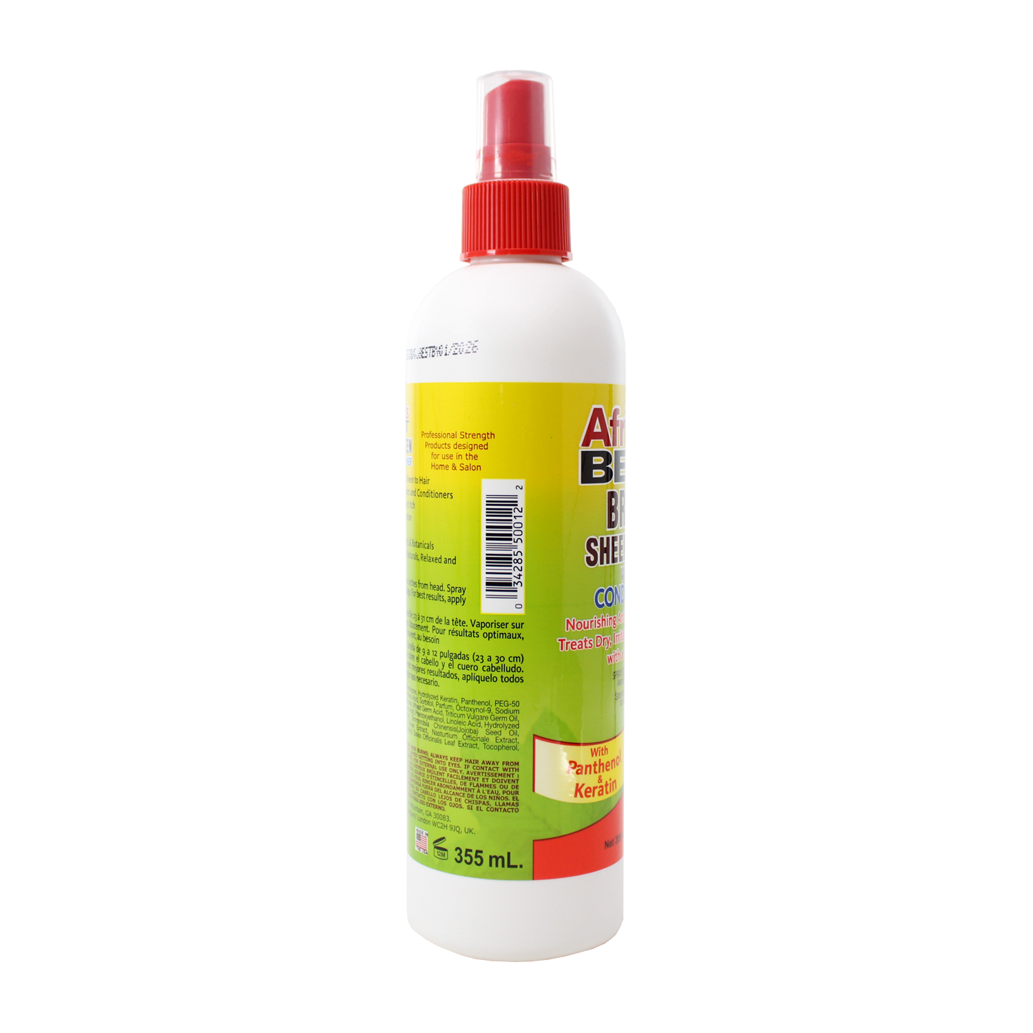 Africas Best Braid Sheen Spray With Conditioner 355ml