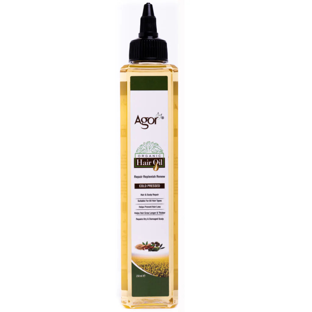 Agor Organic Cold Pressed Hair Oil 250ml