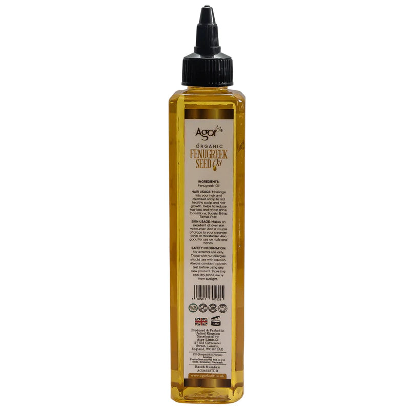 Agor Organic Cold Pressed Hair Oil 250ml