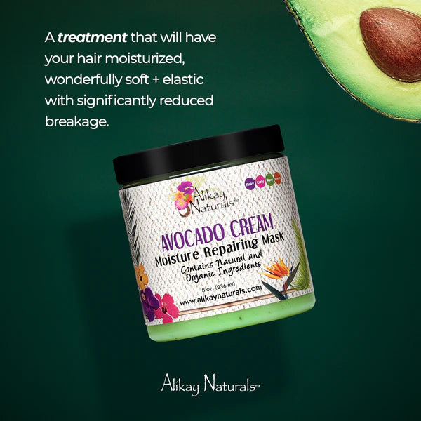 Alikay Naturals Avocado Cream Moisture Repairing Mask 236ml