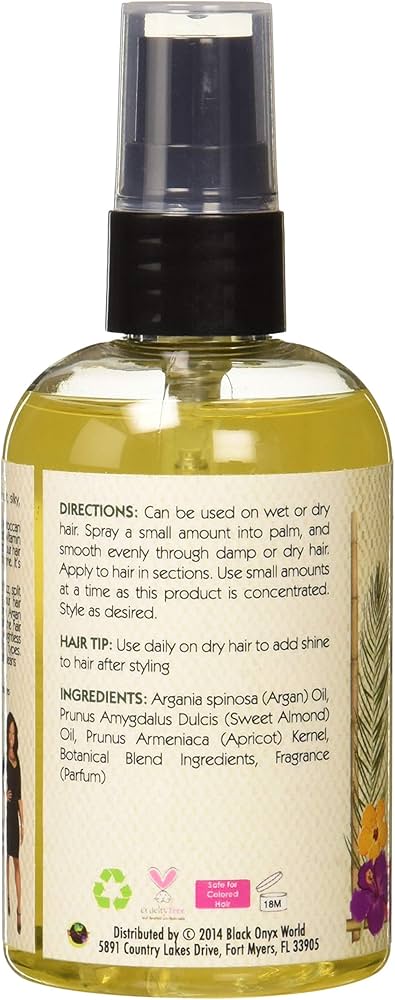 Alikay Naturals Glazed Argan Oil Silkener 118ml