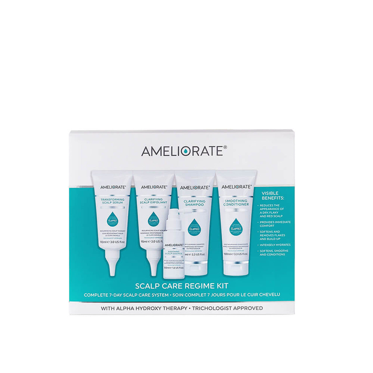 Ameliorate Scalp Care Regime Kit 5 pc