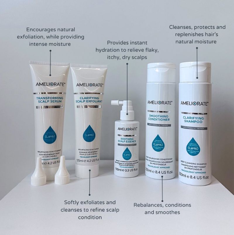 Ameliorate Scalp Care Regime Kit 5 pc