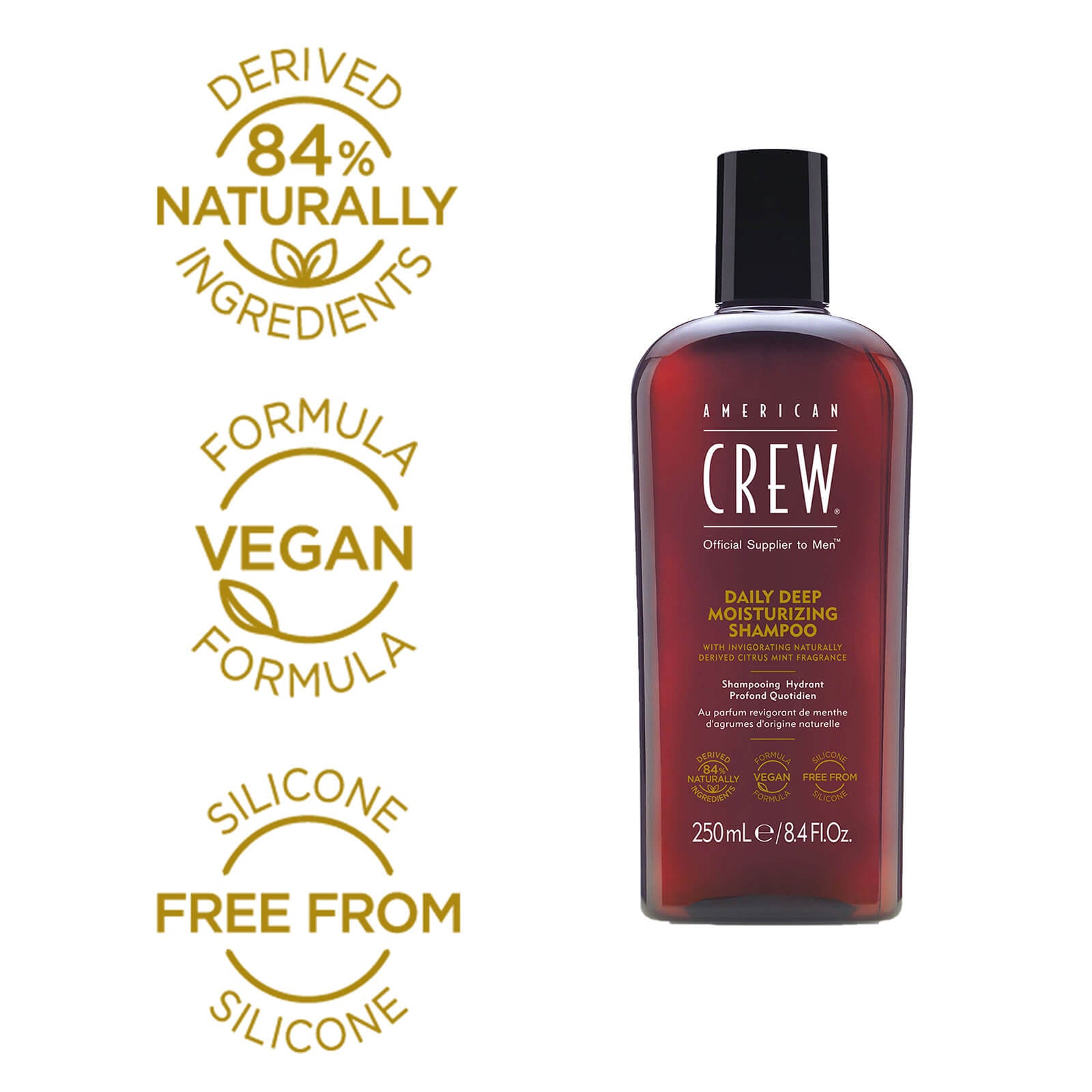 American Crew Daily Deep Moisturizing Shampoo 250ml