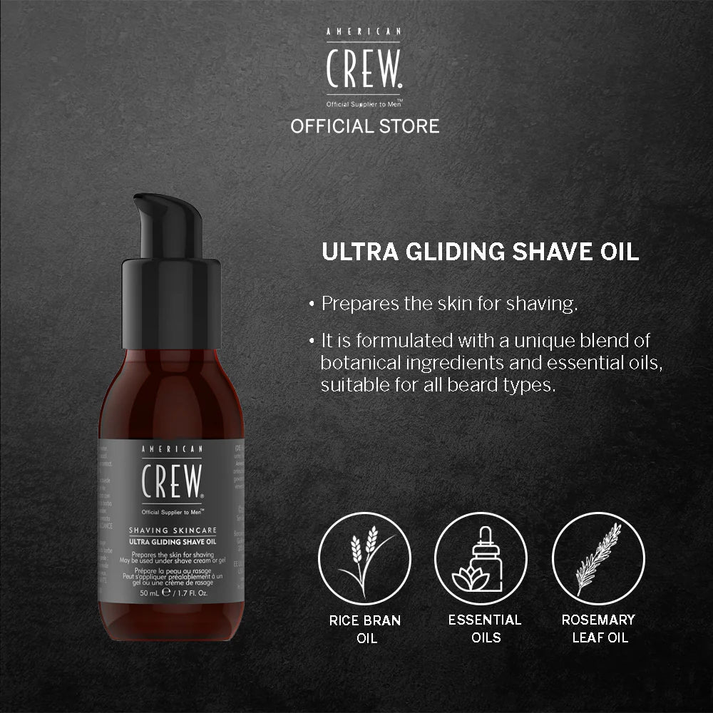 American Crew Ultra Gliding Shave Oil 50ml