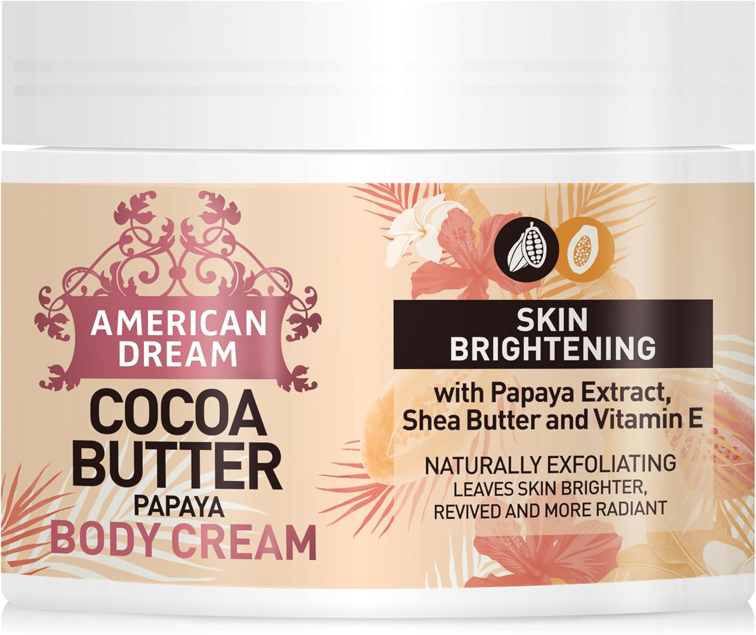 American Dream Cocoa Butter Papaya Body Cream 500ml