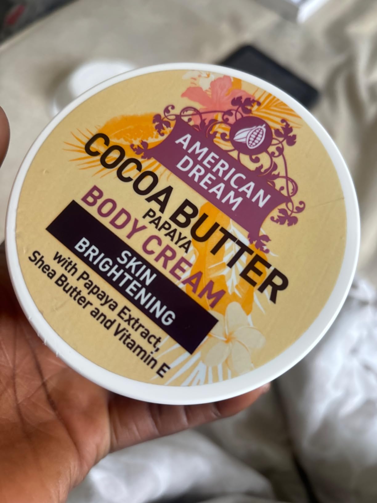 American Dream Cocoa Butter Papaya Body Cream 500ml