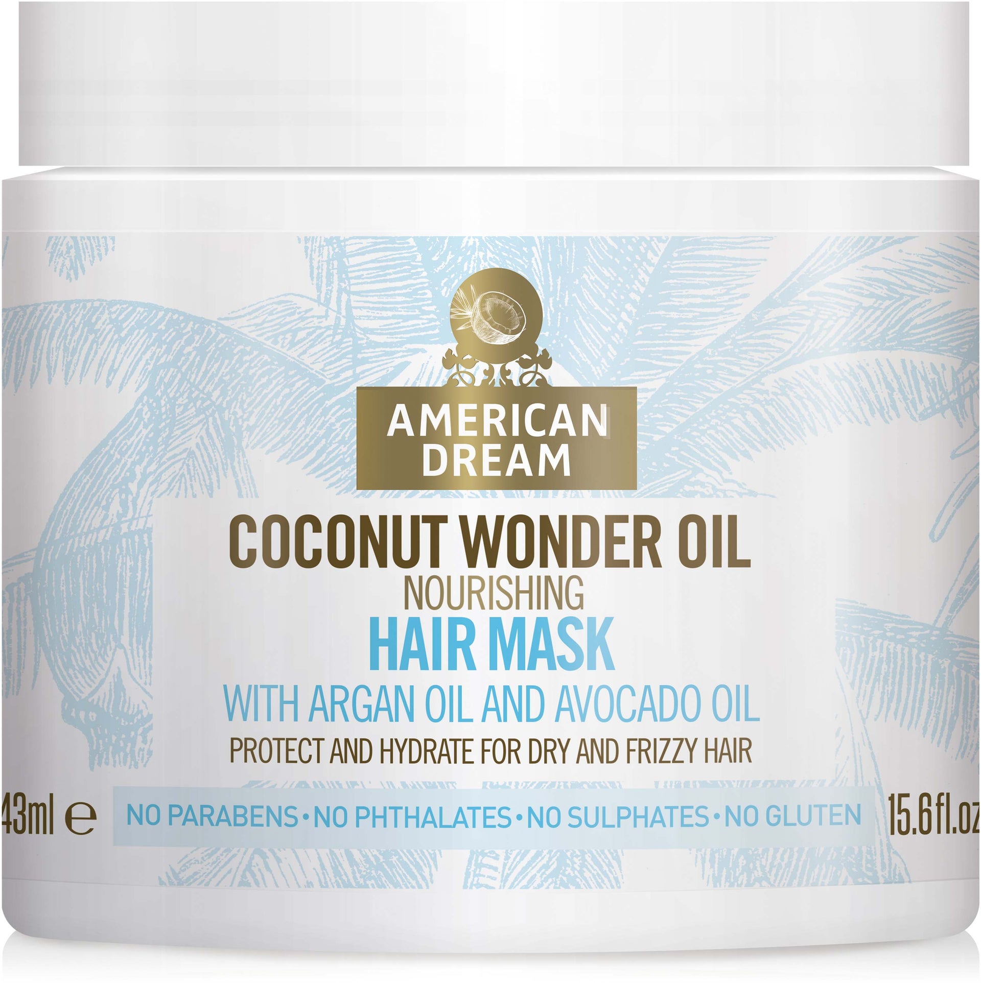 American Dream Coconut Wonder Oil Nourishing Hair Mask 443ml