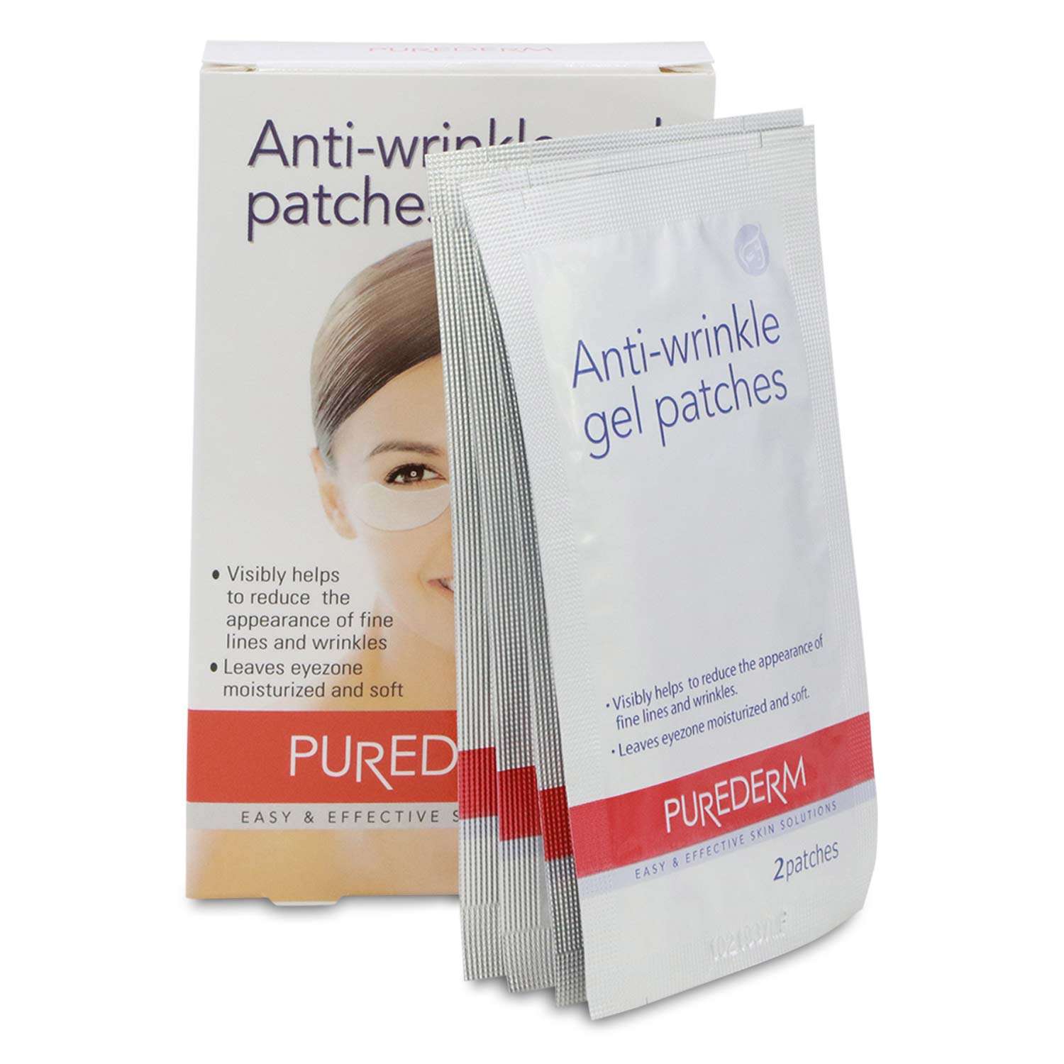 Amirose Purederm Anti Wrinkle Under Eye Fine Lines Gel Patches