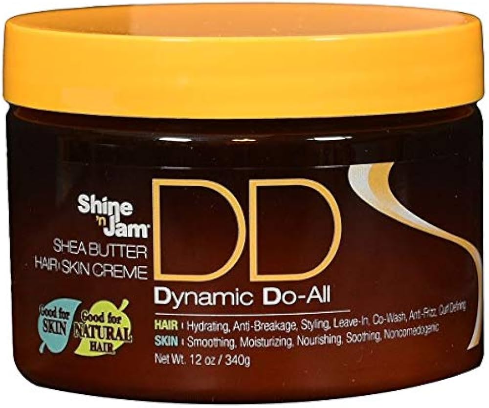 Ampro Shine N Jam Dynamic Do All Shea Butter Hair Skin Creme 85g / 340g