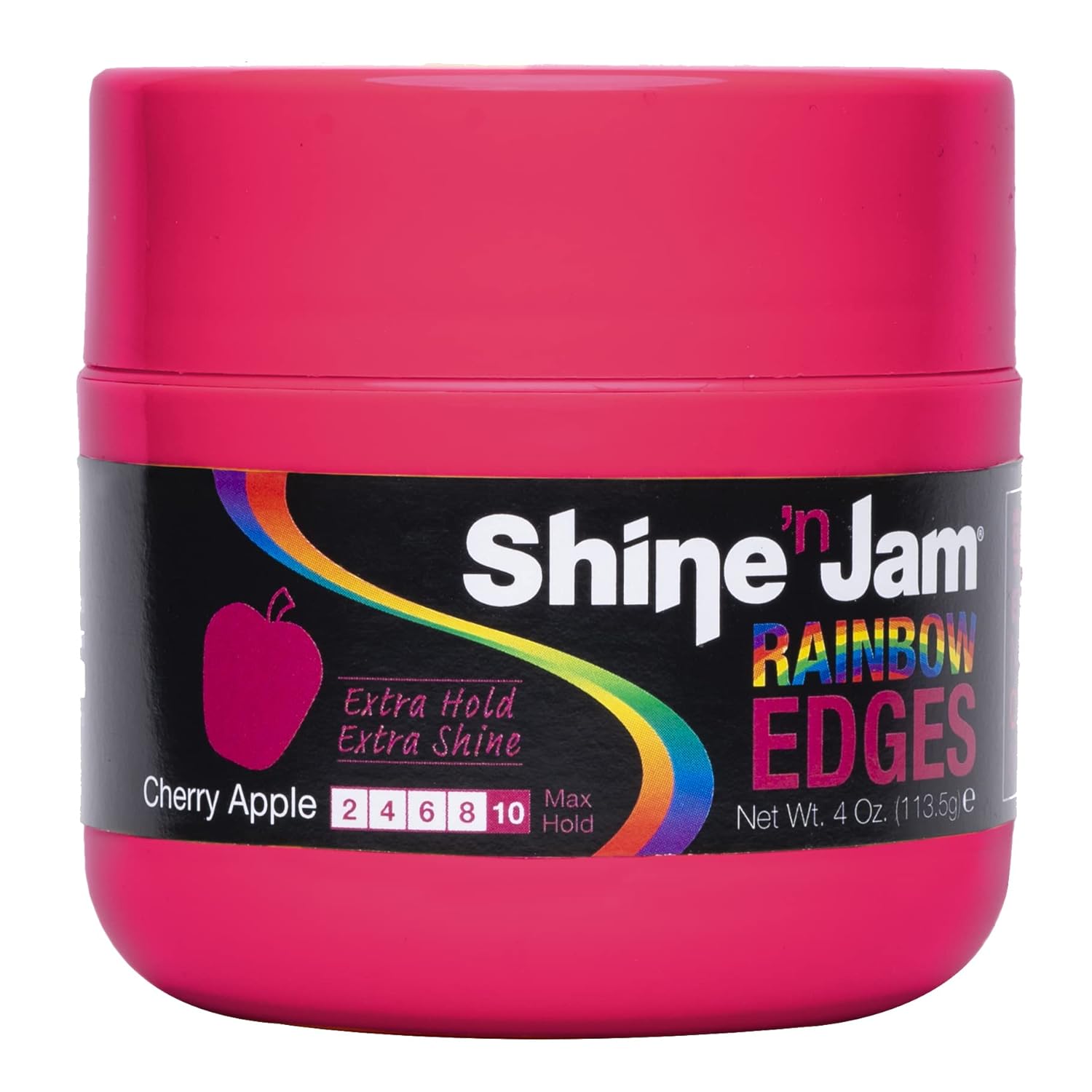 Ampro Shine N Jam Rainbow Edges Cherry Apple Extra Hold & Shine 113.5g