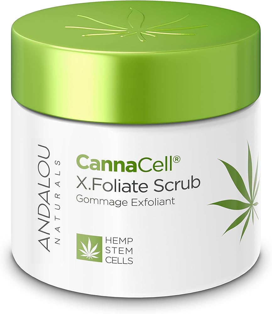 Andalou Naturals Cannacell Xfoliate Scrub 50g