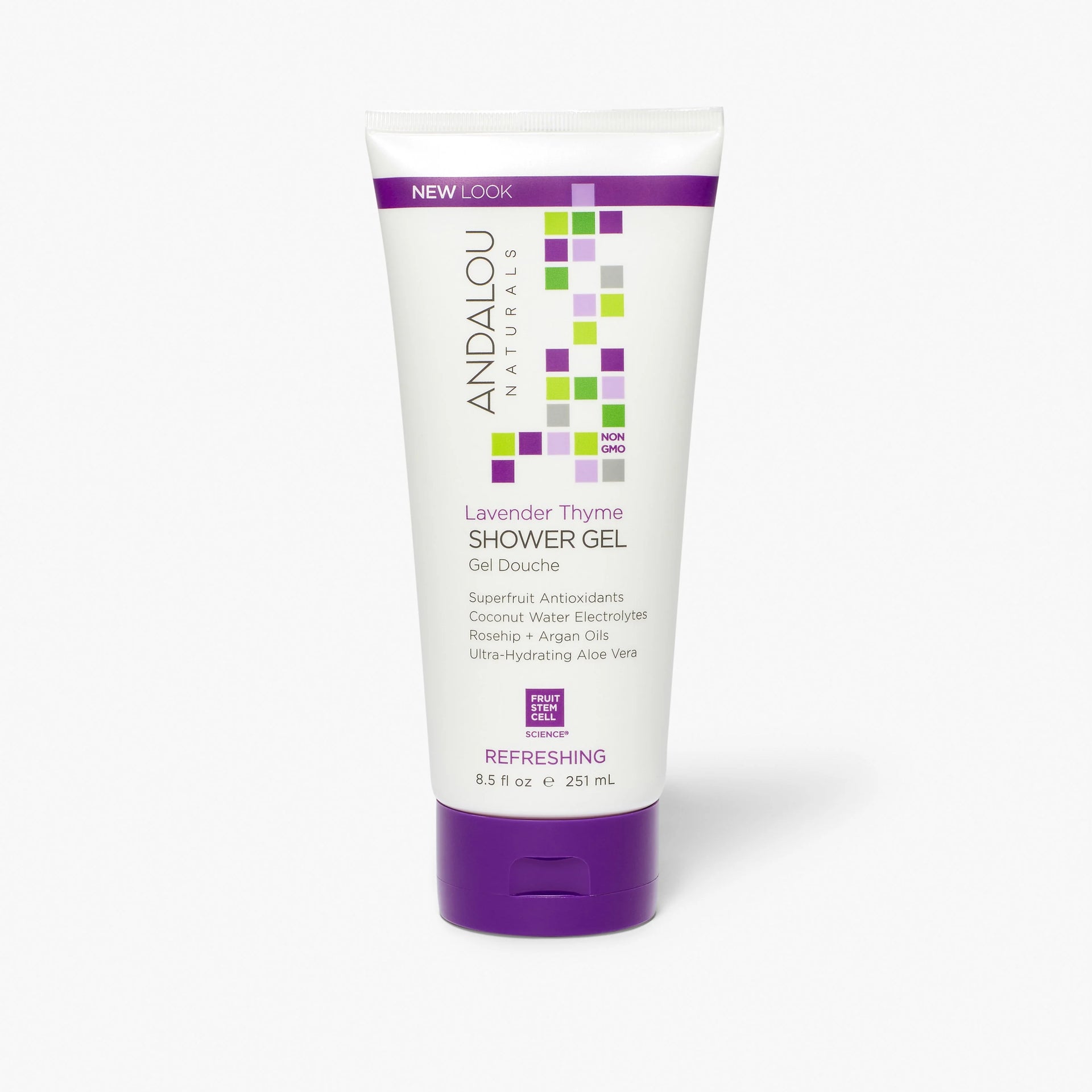 Andalou Naturals Lavender Thyme Refreshing Shower Gel 251ml