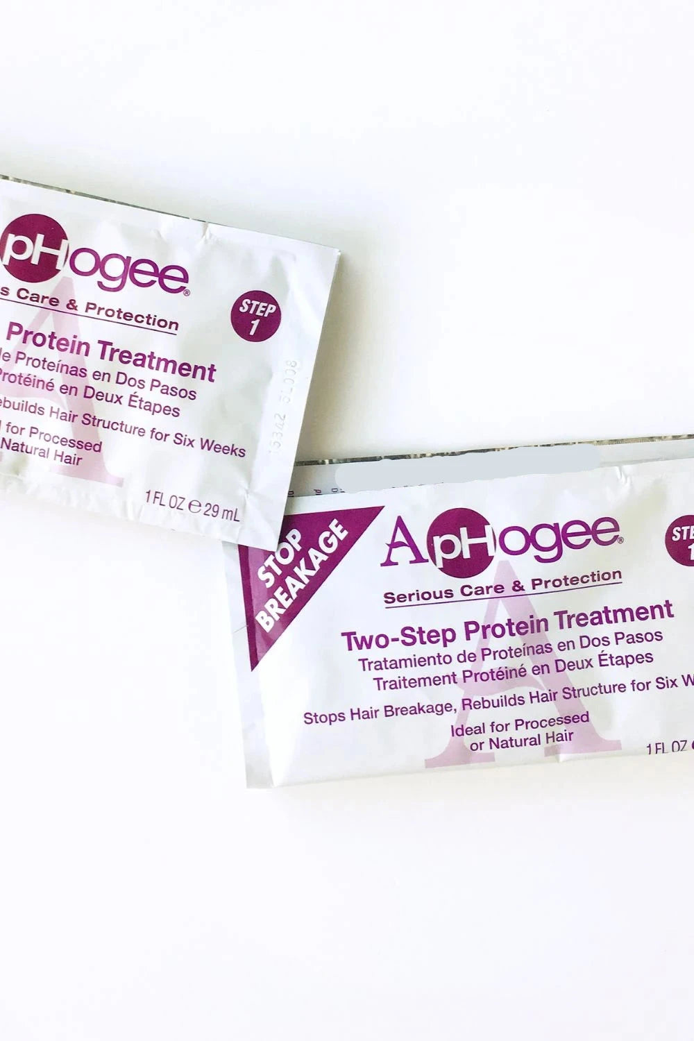 Aphogee Two Step Protein Treatment & Balancing Moisturizer 29ml / 118ml / 473ml