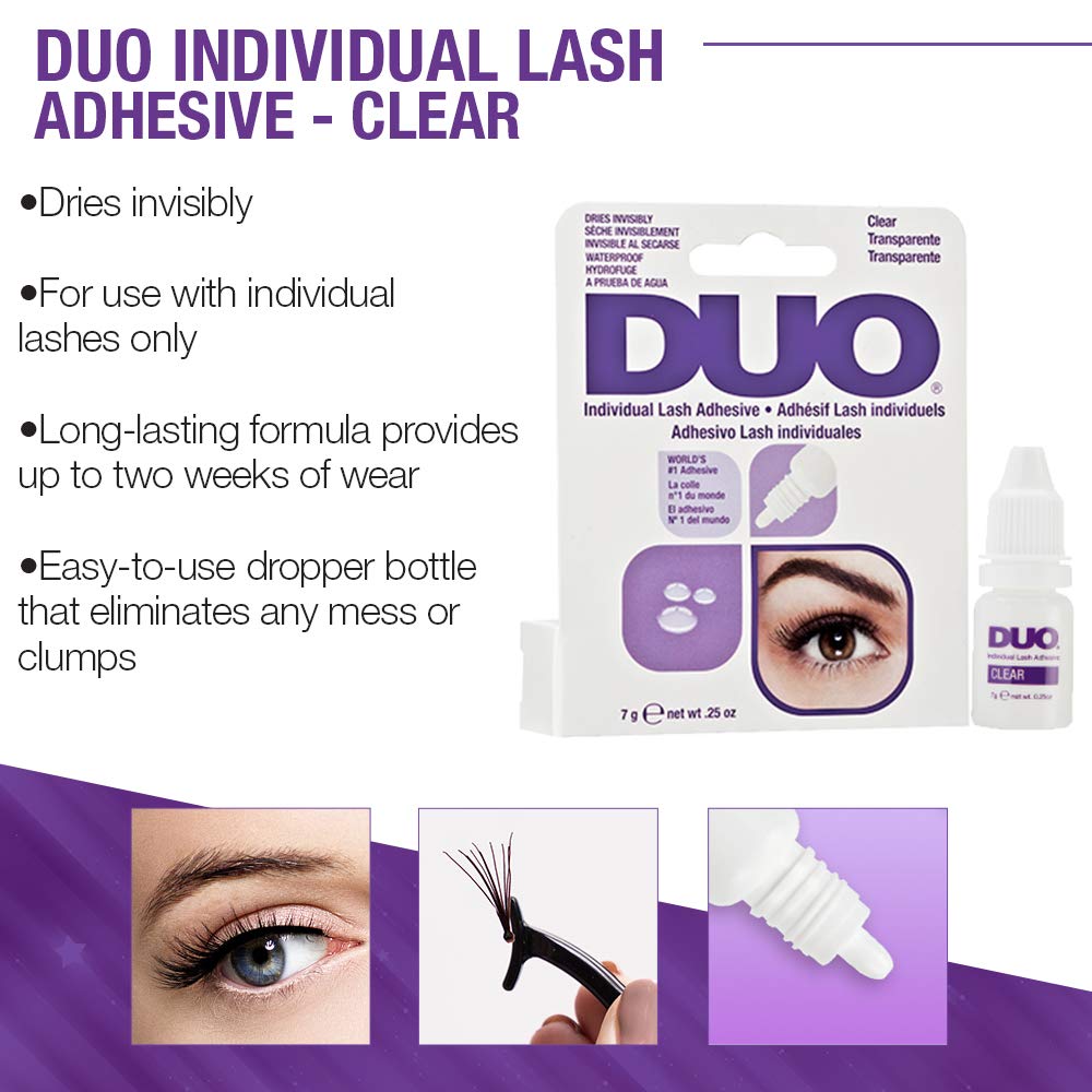 Ardell Duo Individual Lash Clear Adhesive Purple 7g