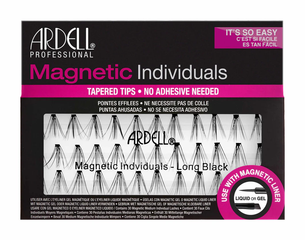 Ardell Magnetic Individual Lashes Tapered Tips Long Black