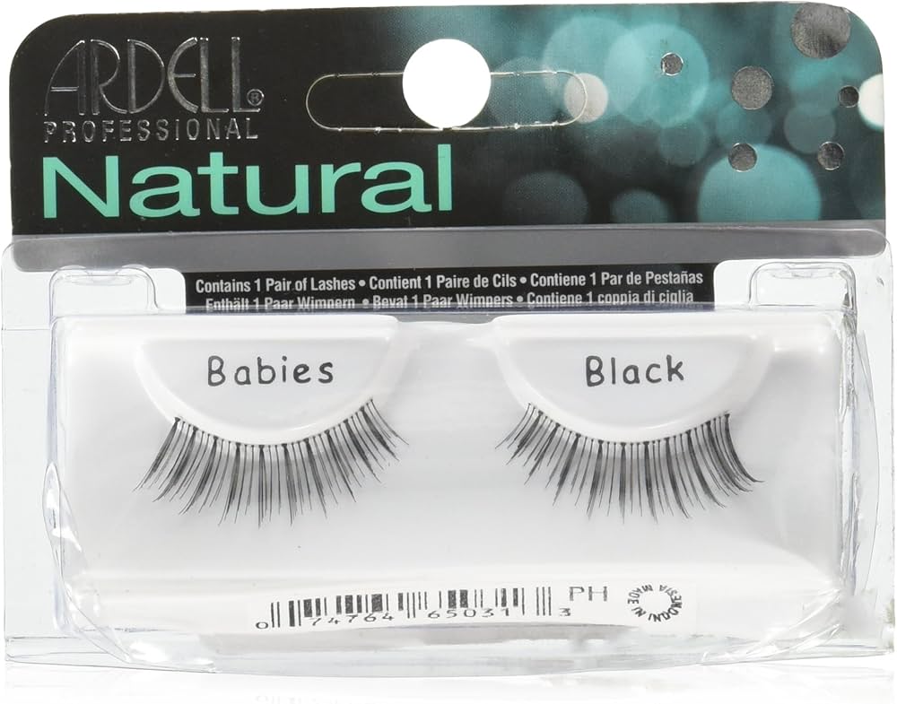 Ardell Natural Babies False Eyelashes Black