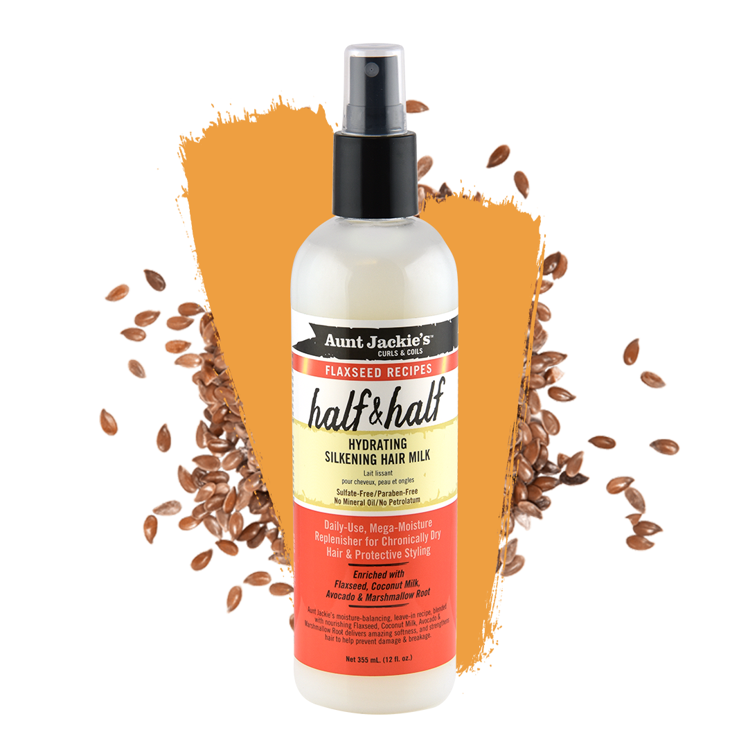 Aunt Jackie's Half & Half Hydrating Silkening Hair Milk - 355ml