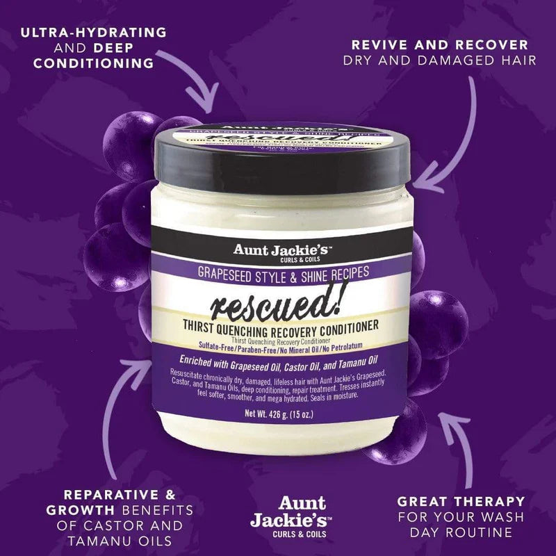 Aunt Jackie’s Rescued Thirst Quenching Recovery Conditioner 426g