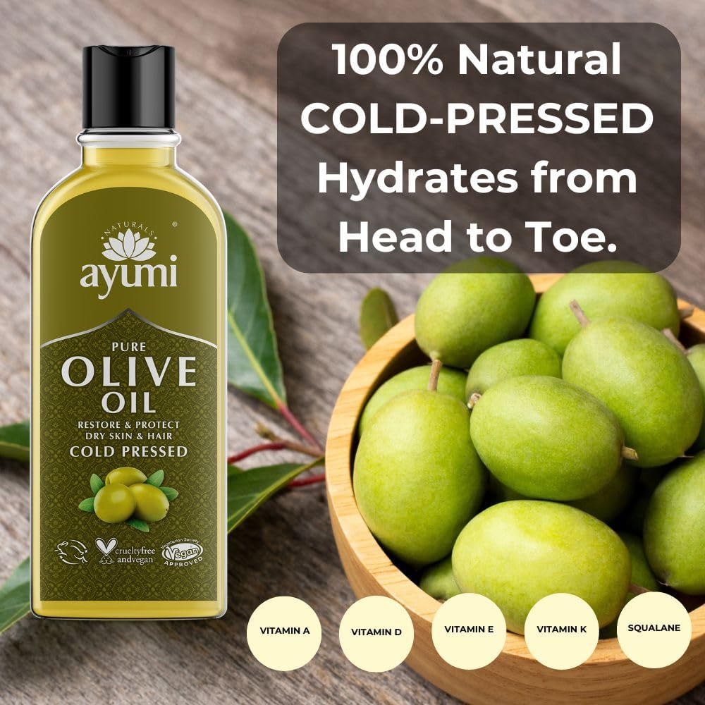 Ayumi Naturals Pure Olive Oil 150ml