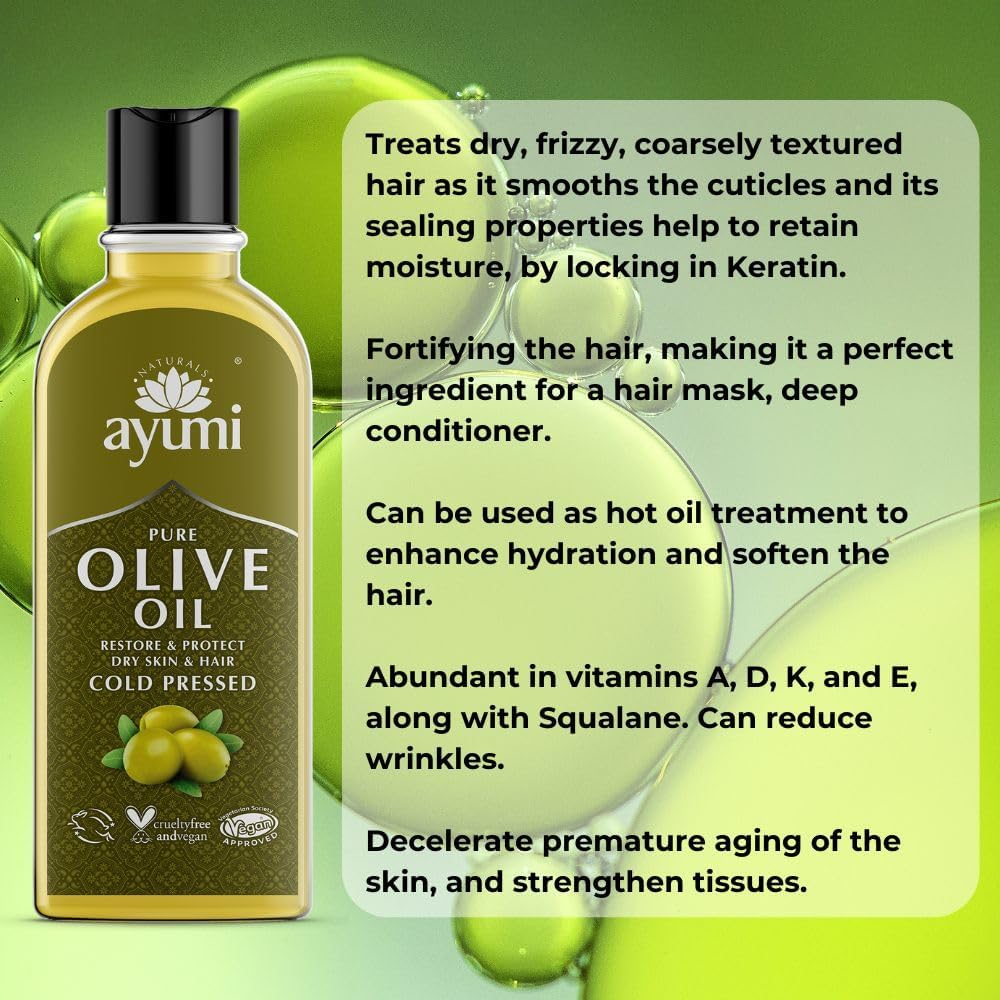 Ayumi Naturals Pure Olive Oil 150ml