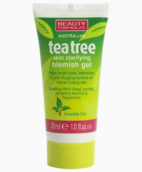 Beauty Formulas Australian Tea Tree Skin Clarifying Blemish Gel