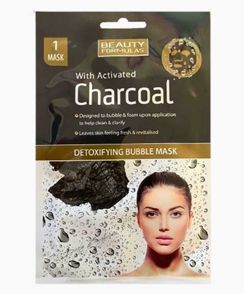 Beauty Formulas Detoxifying Bubble Mask With Activated Charcoal