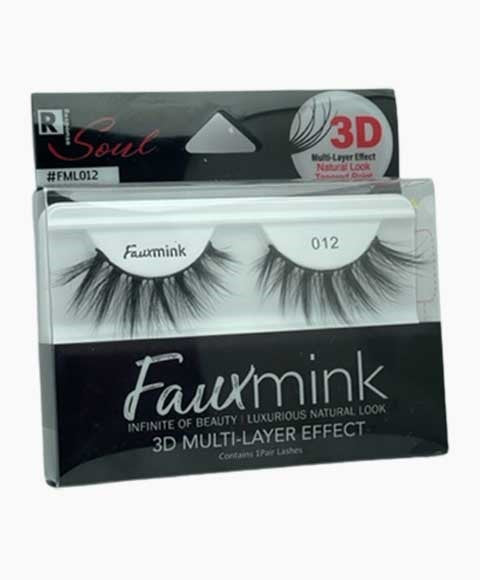 Bee Sales Response Soul Faux Mink 3D Effect Eyelash 012