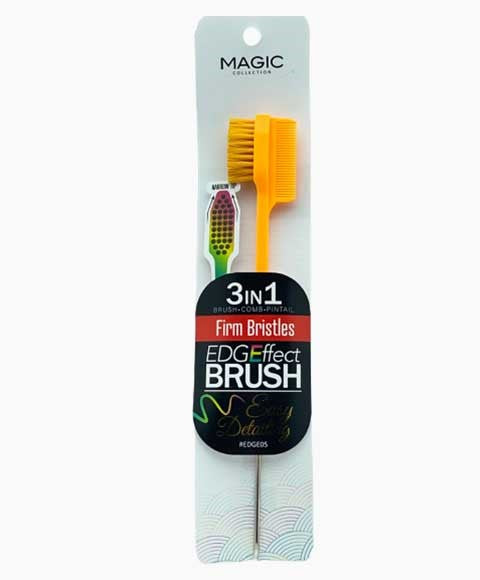 Bee Sales Magic Collection 3 In 1 Edge Effect Brush Firm Bristles EDGE05