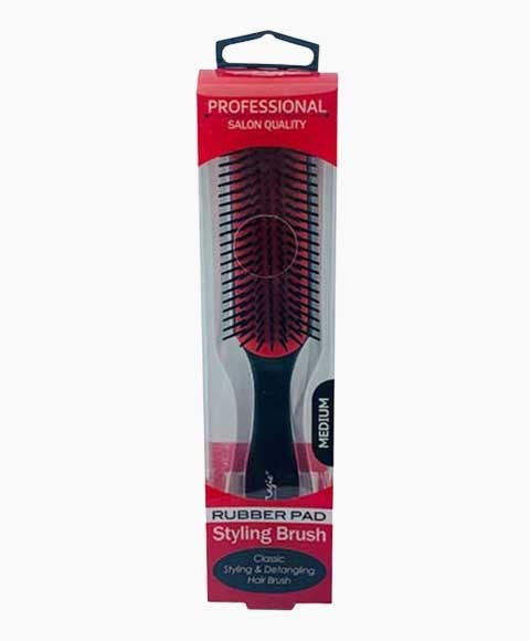 Bee Sales Magic Collection Rubber Pad Styling Brush RPB001