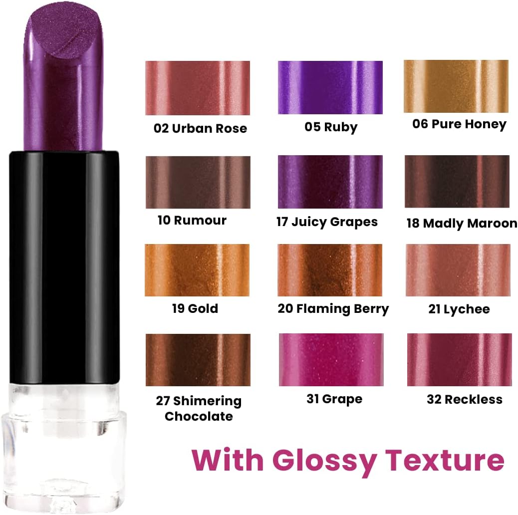 Beauty Forever BF Ultra Glossy Lipstick 34 Shades