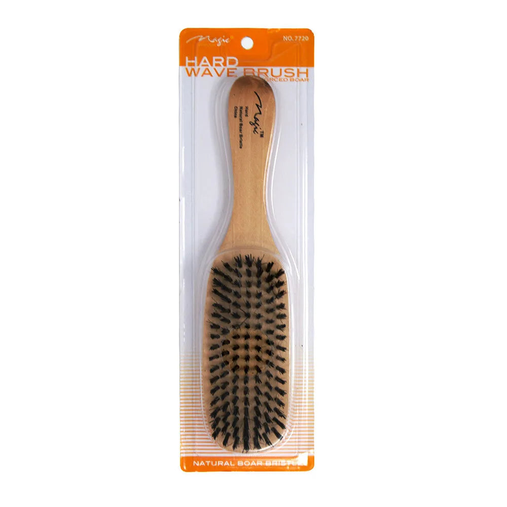 Bee Sales Magic Collection Natural Boar Bristle Hard Wave Brush 7720