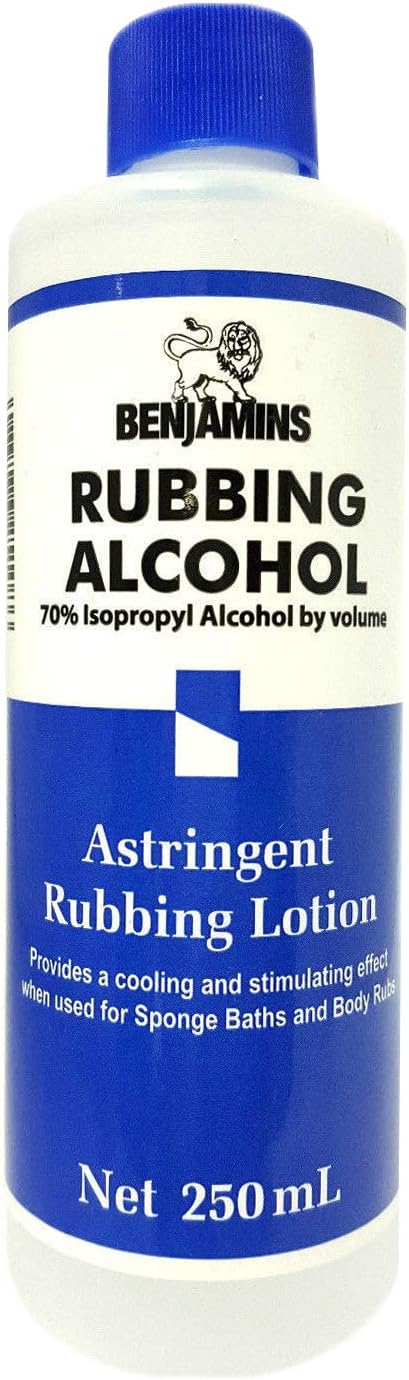 Benjamins Rubbing Alcohol With Isopropyl 250ml - 500ml