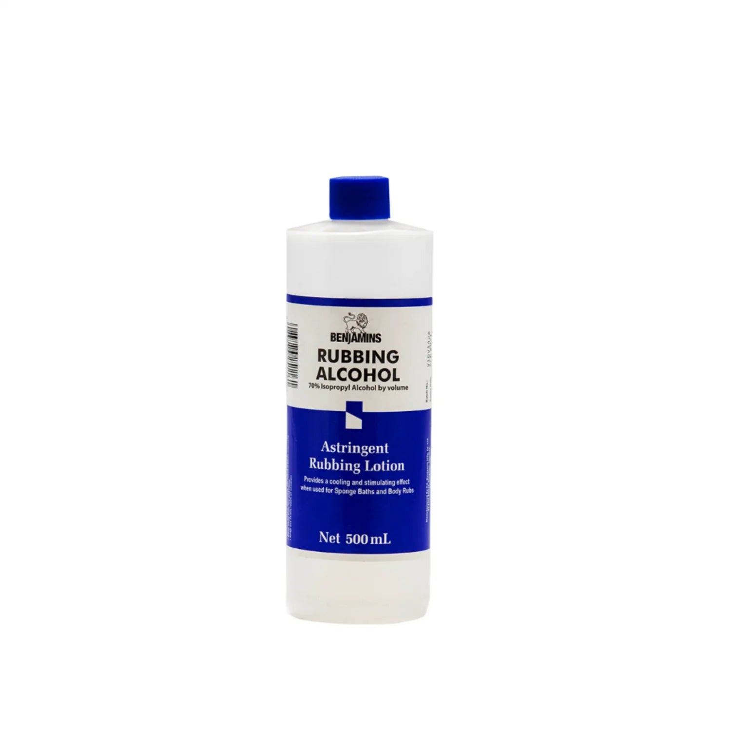 Benjamins Rubbing Alcohol With Isopropyl 250ml - 500ml