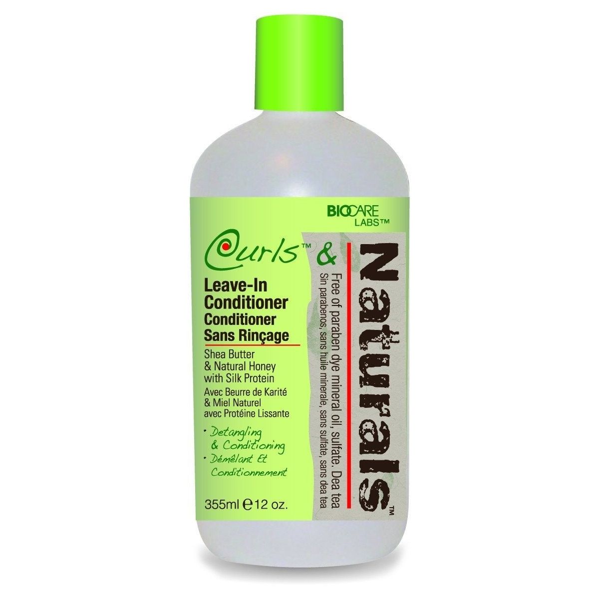 BioCare Curls And Naturals Leave In Conditioner 355ml