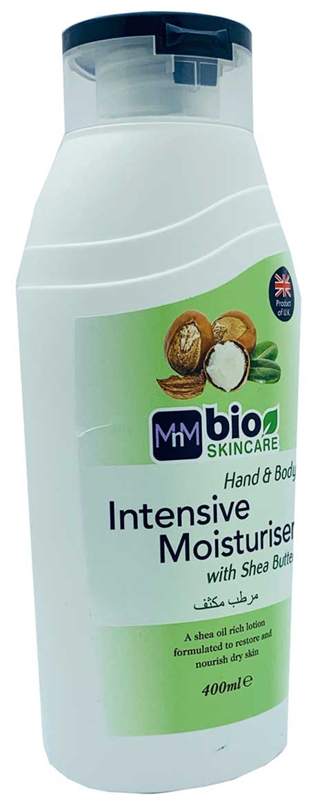 Bio Skincare Intensive Moisturiser With Shea Butter 400ml