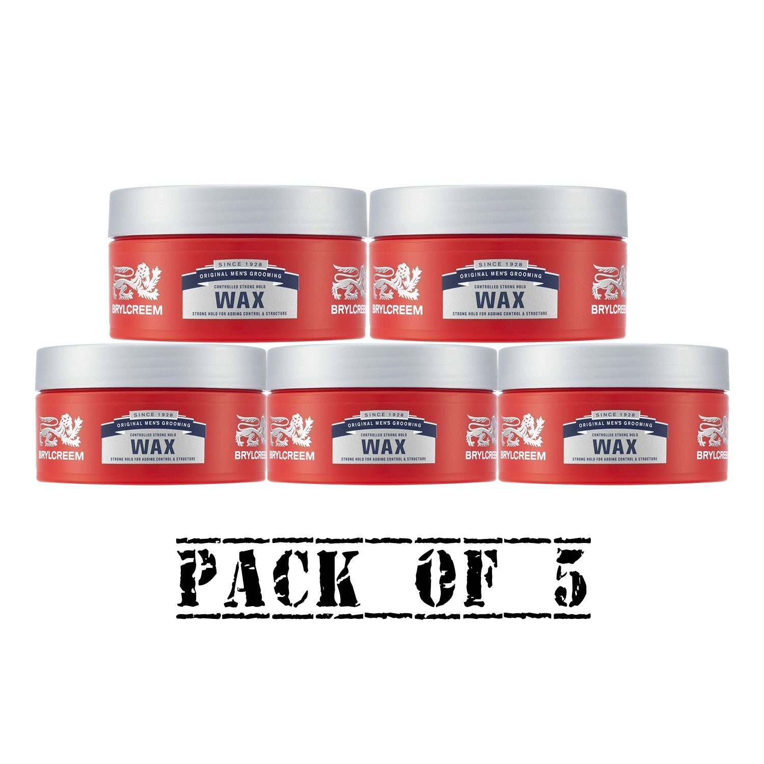 Brylcreem Styling Hair Wax Controlled Strong Hold 75ml - Choose Pack Size