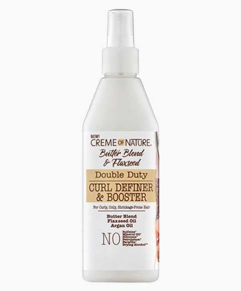 creme of nature Butter Blend And Flaxseed Double Duty Curl Definer And Booster