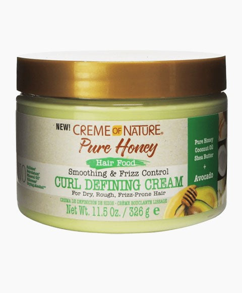 creme of nature  Pure Honey Smoothing And Frizz Control Curl Defining Cream