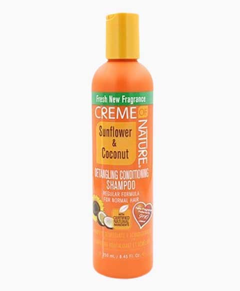 creme of nature Sunflower And Coconut Detangling Conditioning Shampoo